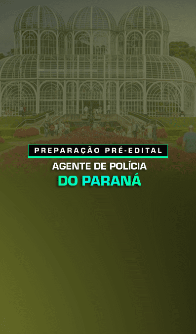 site PREPARAÇÃO PRÉ-EDITAL AGENTE DE POLÍCIA DO PARANÁ