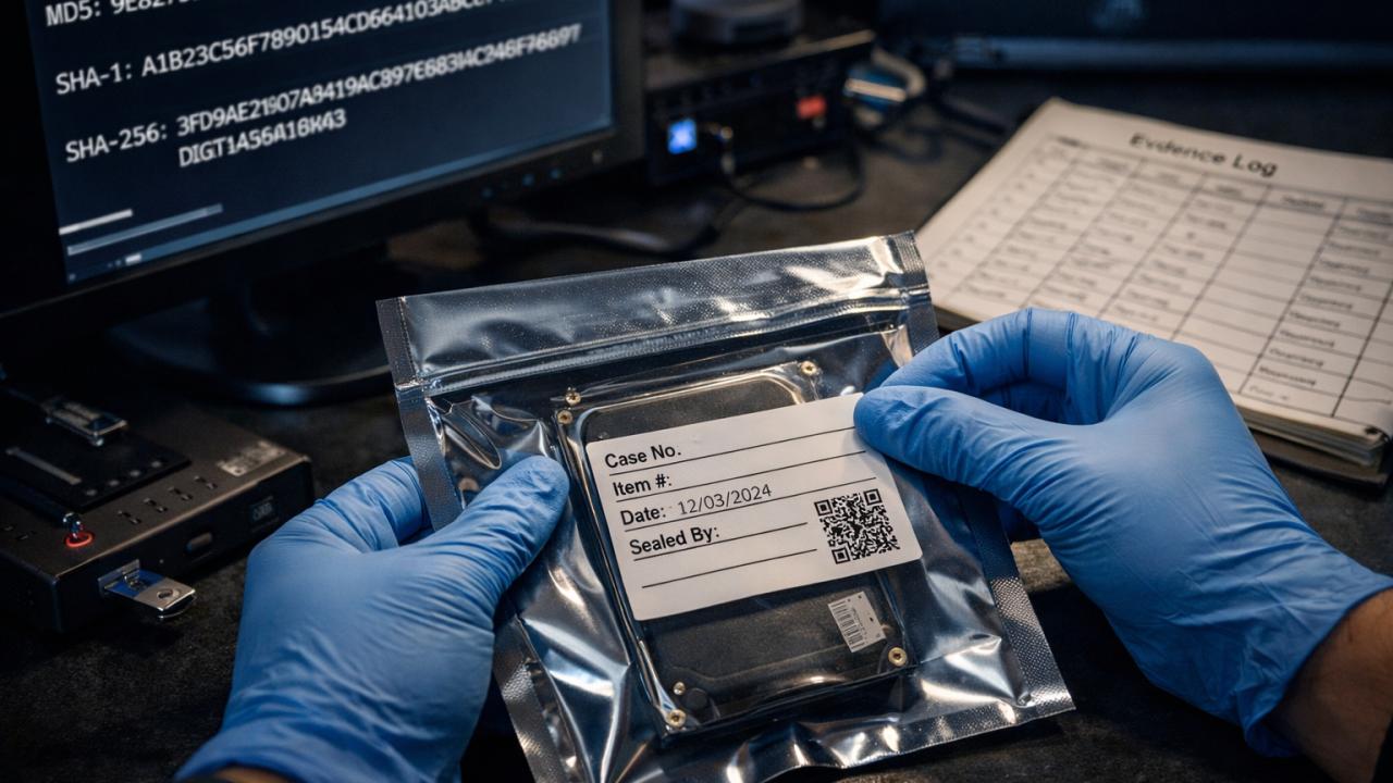 Prova digital exige documentação da cadeia de custódia
