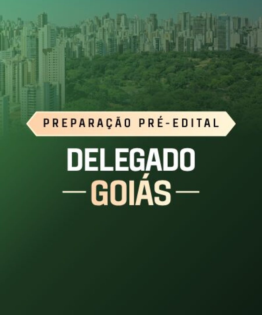 site Preparação Pré-edital Delegado Goiás